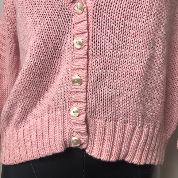 Wooden Ships Cropped Fit Cardigan Knit Sweater - Picture 8 of 8